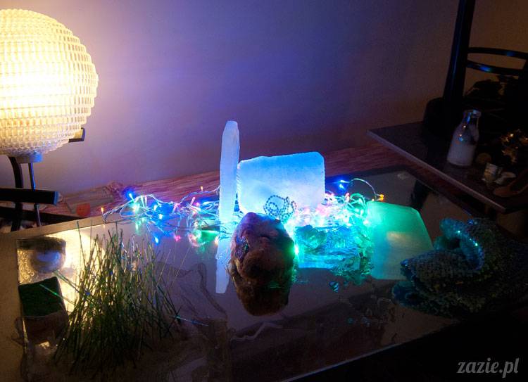 świąteczna sesja zdjęciowa Posłańca Uczuć, scenografia: Monika Sudół i Elwira Pluta, foto: Szymon Szcześniak, lalki: Zazie