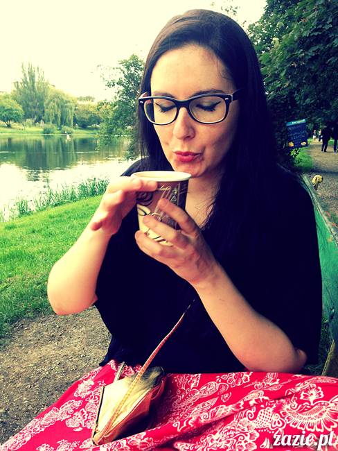 jeziorko kamionkowskie w parku skaryszewskim