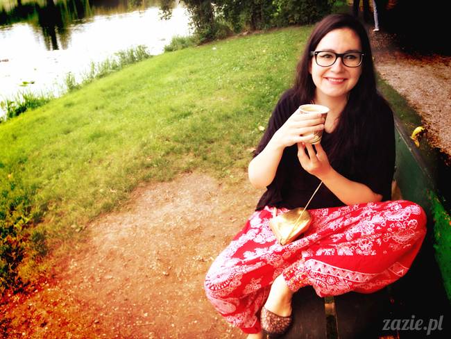 jeziorko kamionkowskie w parku skaryszewskim