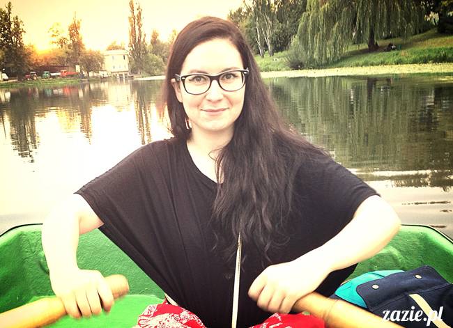 jeziorko kamionkowskie w parku skaryszewskim