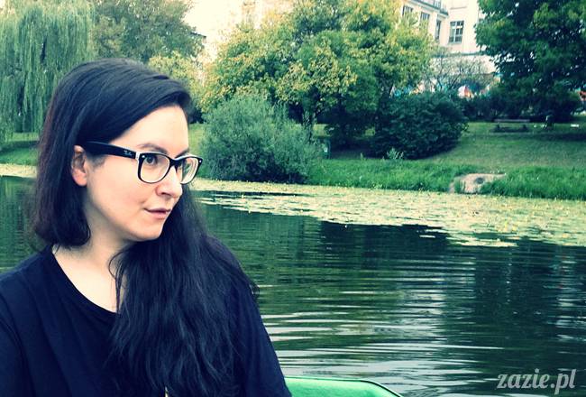 jeziorko kamionkowskie w parku skaryszewskim