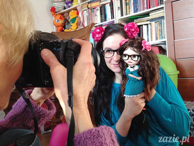 lalki Blythe Zazie dolls przerabianie customizacja lalek Blythe