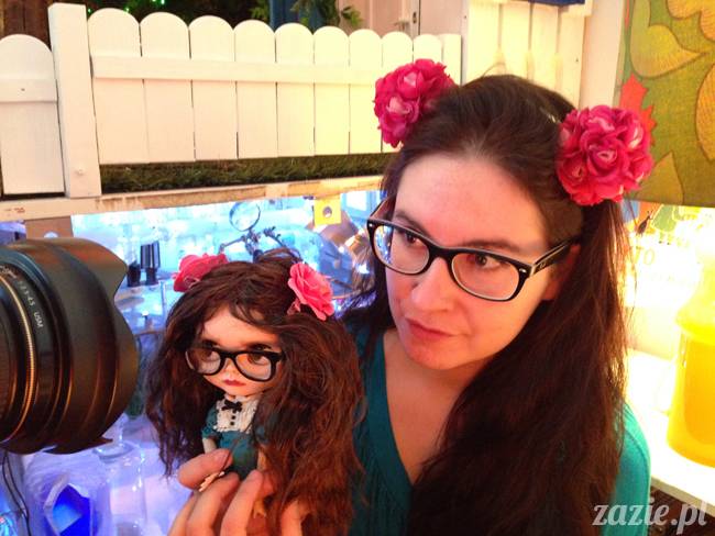 lalki Blythe Zazie dolls przerabianie customizacja lalek Blythe