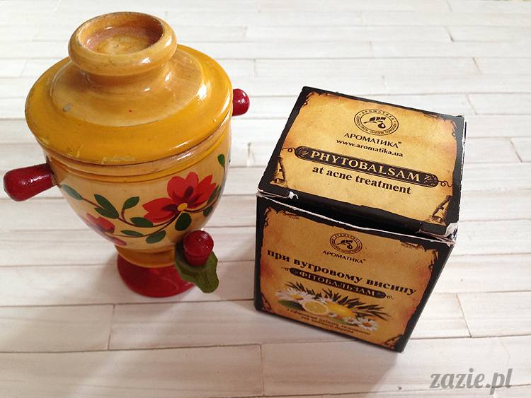 recenzje i testy kosmetyków, opinie o kosmetykach, Aromatika fito-balsam przeciwtrądzikowy z olejkiem cytrynowym i z drzewa herbacianego