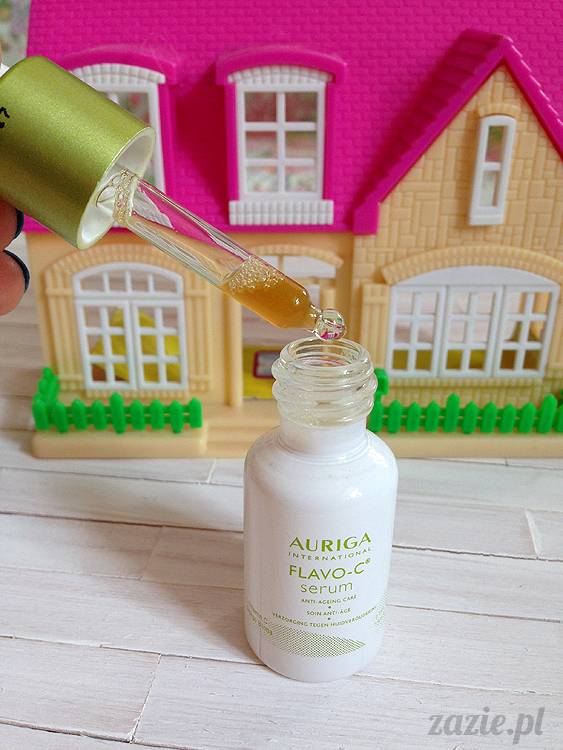 recenzje i testy kosmetyków, opinie o kosmetykach, Auriga serum z witaminą C Flavo C