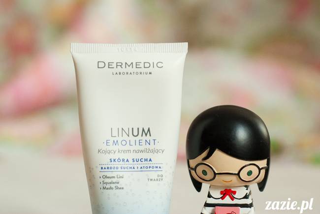 recenzje kosmetyków, opinie o kosmetykach, Dermedic Linum emolient, kojący krem nawilżający
