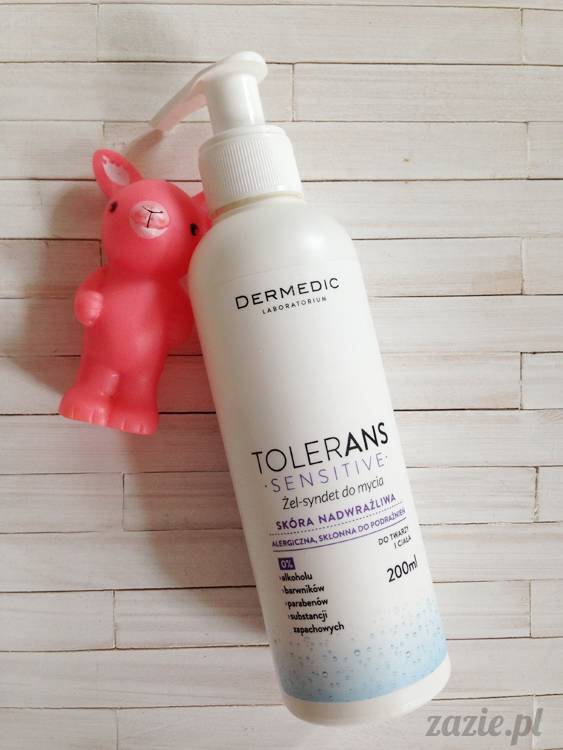 recenzje i testy kosmetyków, opinie o kosmetykach, Dermedic Tolerans sensitive żel syndet do mycia skóra nadwrażliwa