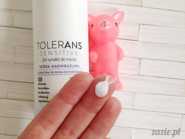 recenzje i testy kosmetyków, opinie o kosmetykach, Dermedic Tolerans sensitive żel syndet do mycia skóra nadwrażliwa