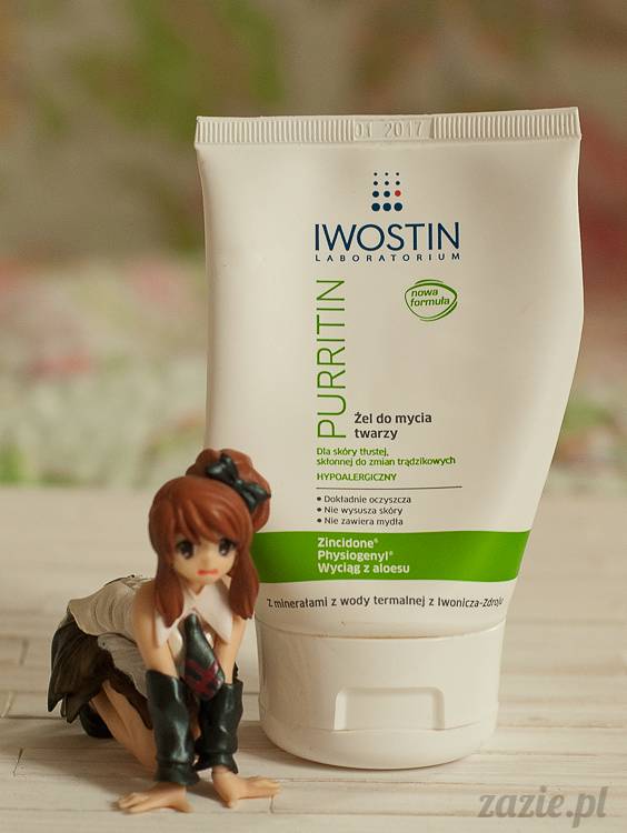 recenzje i testy kosmetyków, opinie o kosmetykach, Iwostin Purritin żel do mycia twarzy