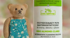 [recenzja] Pharmaceris T, Sebo Almond Claris (płyn oczyszczający bakteriostatyczny z 2% kwasem migdałowym)