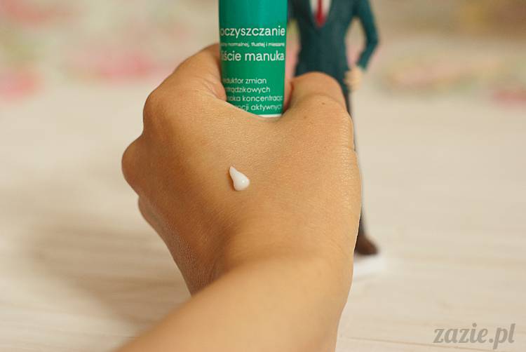 recenzje i testy kosmetyków, opinie o kosmetykach, Ziaja liście Manuka, Reduktor zmian potrądzikowych