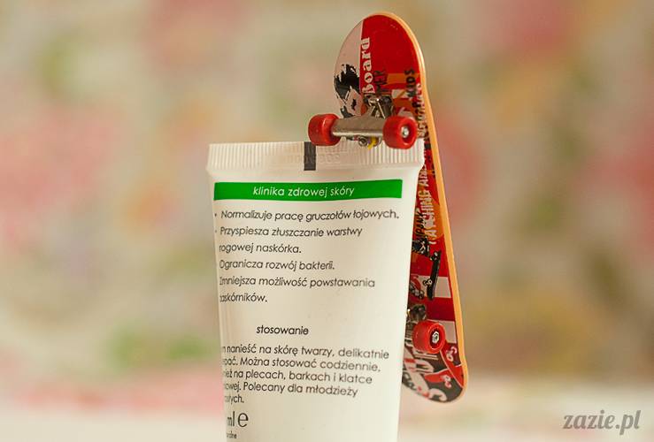 recenzje kosmetyków, opinie o kosmetykach, Ziaja Med, Kuracja antybakteryjna krem redukujący trądzik