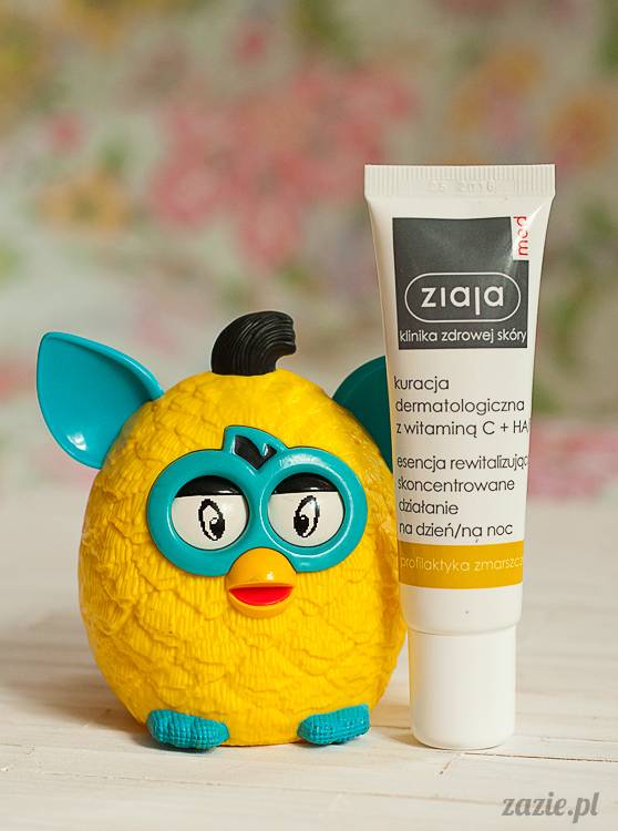 recenzje i testy kosmetyków, opinie o kosmetykach, Ziaja Med kuracja dermatologiczna z witaminą C esencja rewitalizująca