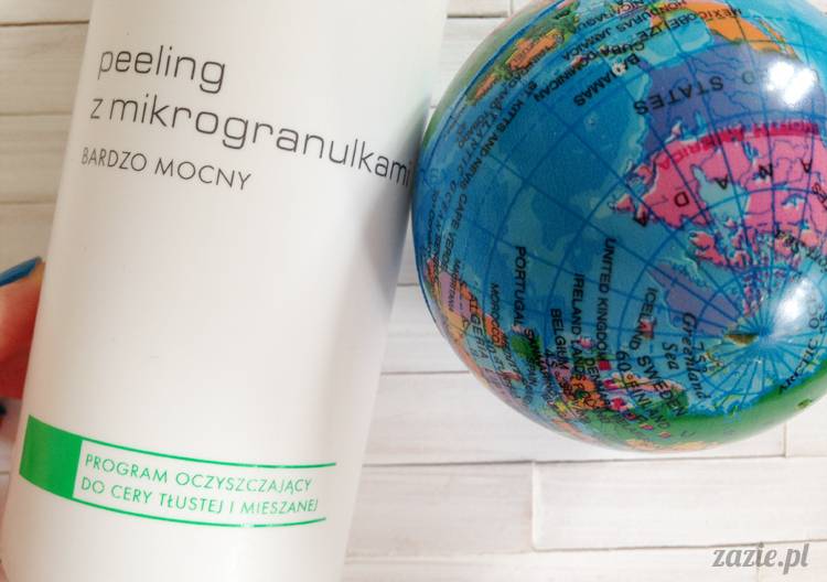 recenzje i testy kosmetyków, opinie o kosmetykach, Ziaja Pro peeling z mikrogranulkami bardzo mocny