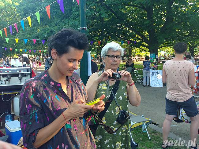 Ochocianie Sąsiedzi, IV PIknik Sąsiedzki w Parku Wielkopolskim, Warszawa Stara Ochota czerwiec 2015