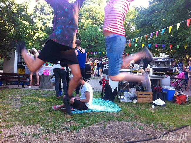 Ochocianie Sąsiedzi, IV PIknik Sąsiedzki w Parku Wielkopolskim, Warszawa Stara Ochota czerwiec 2015