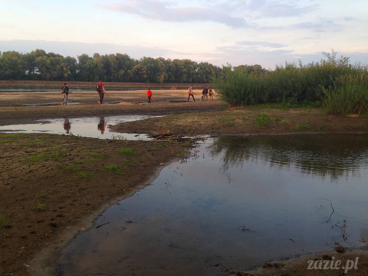nadwiślańskie ognisko, ognisko nad Wisłą w Warszawie