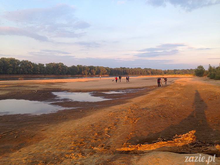 nadwiślańskie ognisko, ognisko nad Wisłą w Warszawie