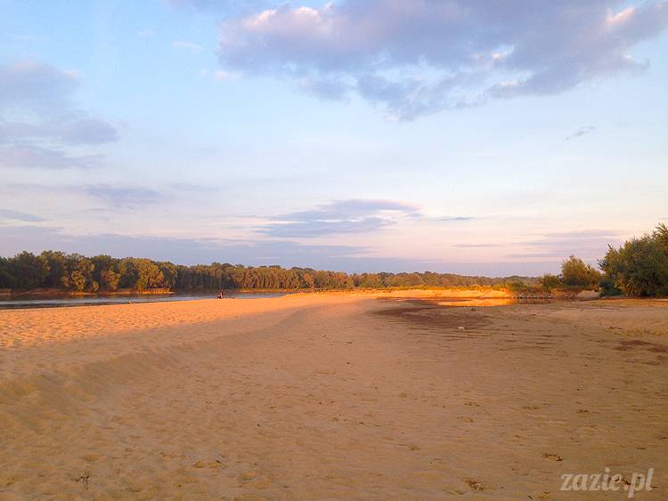 nadwiślańskie ognisko, ognisko nad Wisłą w Warszawie