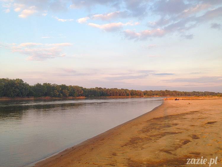 nadwiślańskie ognisko, ognisko nad Wisłą w Warszawie
