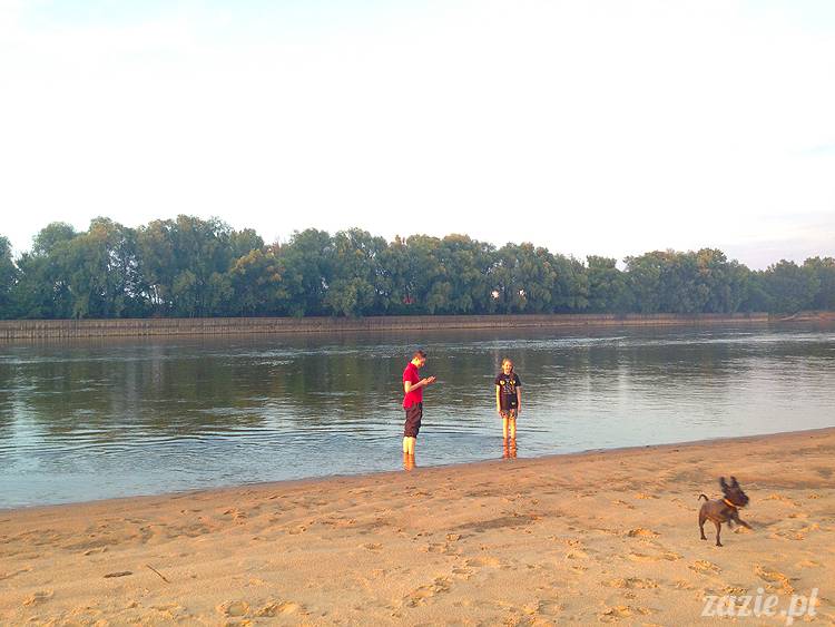 nadwiślańskie ognisko, ognisko nad Wisłą w Warszawie