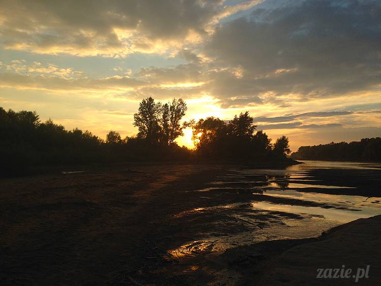 nadwiślańskie ognisko, ognisko nad Wisłą w Warszawie