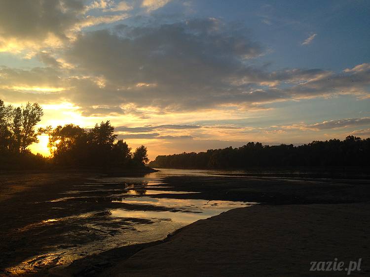 nadwiślańskie ognisko, ognisko nad Wisłą w Warszawie