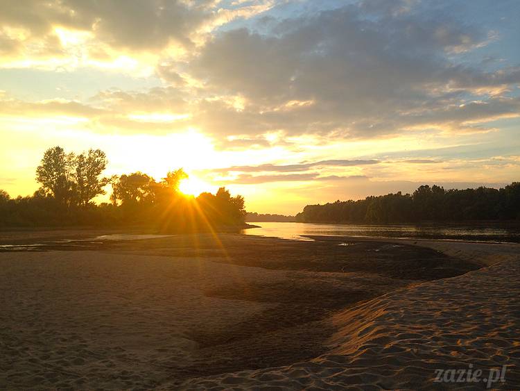 nadwiślańskie ognisko, ognisko nad Wisłą w Warszawie