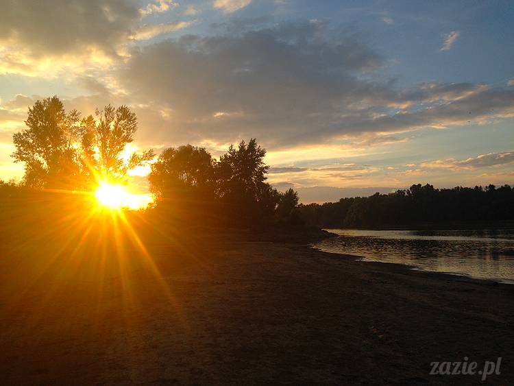 nadwiślańskie ognisko, ognisko nad Wisłą w Warszawie