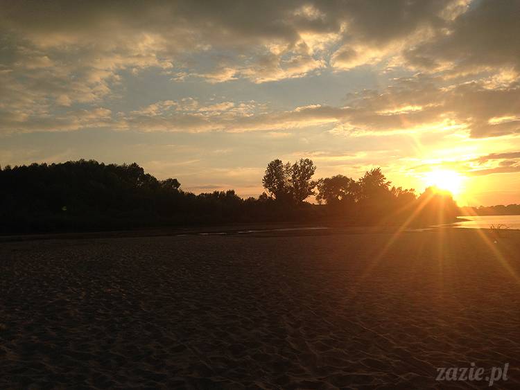 nadwiślańskie ognisko, ognisko nad Wisłą w Warszawie