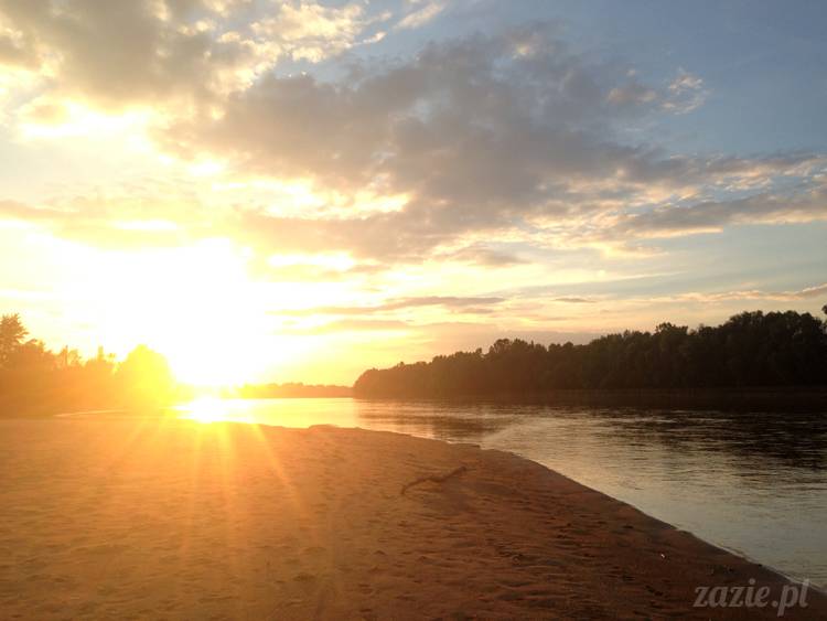 nadwiślańskie ognisko, ognisko nad Wisłą w Warszawie