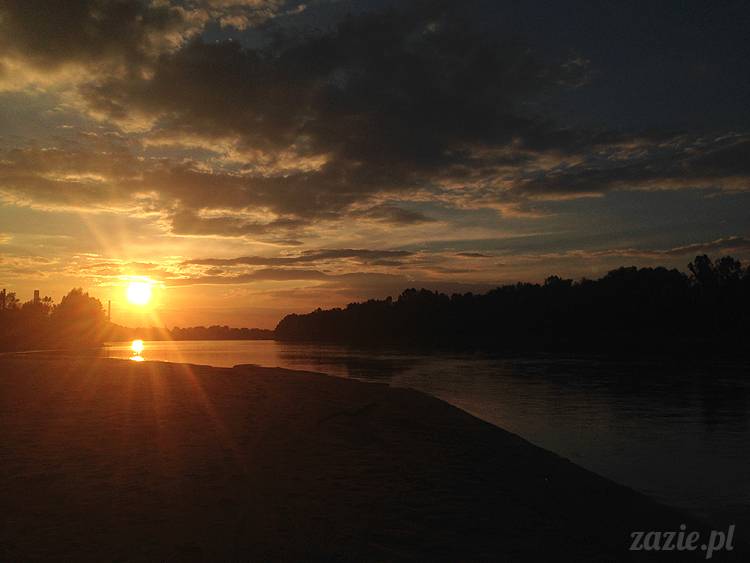 nadwiślańskie ognisko, ognisko nad Wisłą w Warszawie