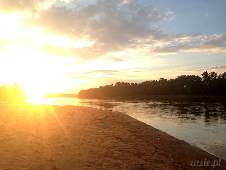 nadwiślańskie ognisko, ognisko nad Wisłą w Warszawie