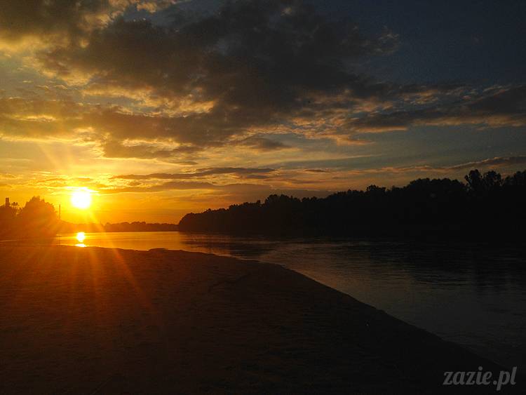nadwiślańskie ognisko, ognisko nad Wisłą w Warszawie