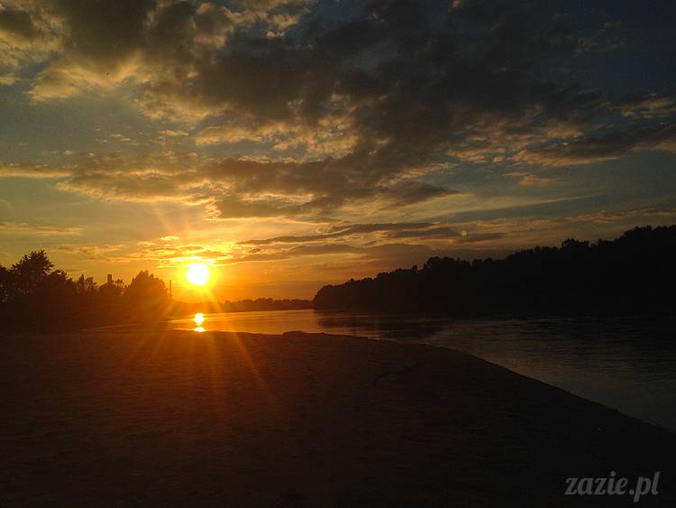 nadwiślańskie ognisko, ognisko nad Wisłą w Warszawie