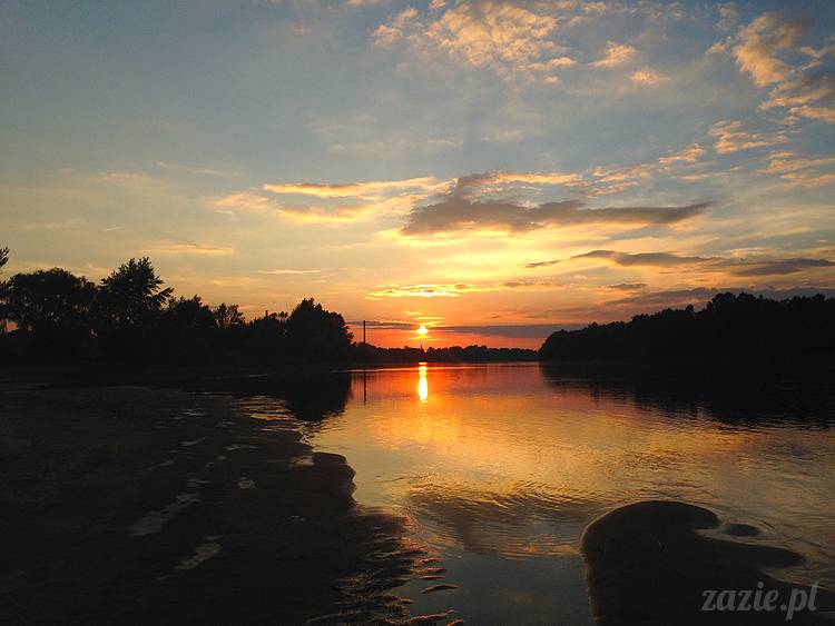nadwiślańskie ognisko, ognisko nad Wisłą w Warszawie