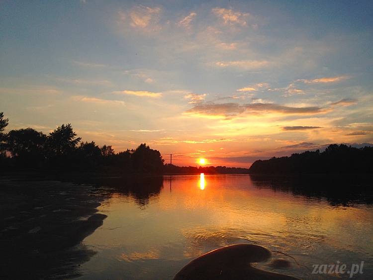 nadwiślańskie ognisko, ognisko nad Wisłą w Warszawie