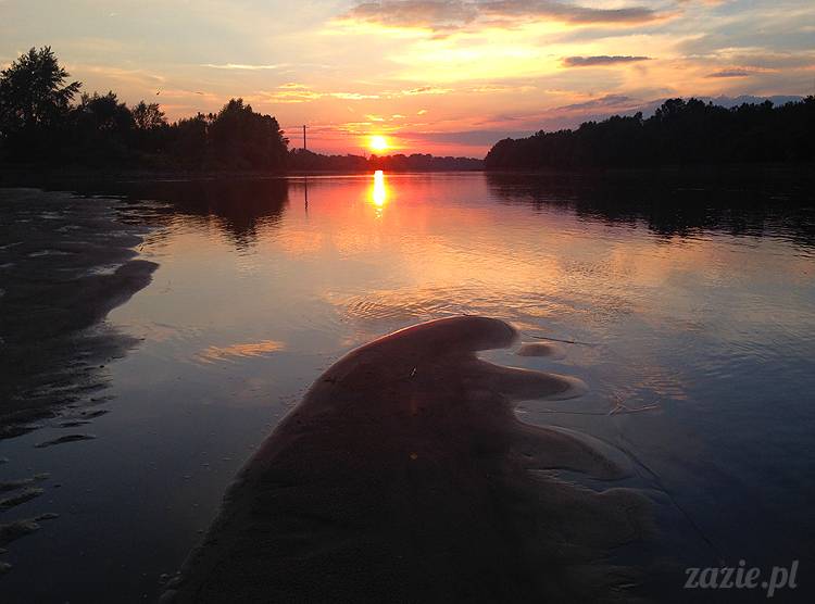 nadwiślańskie ognisko, ognisko nad Wisłą w Warszawie