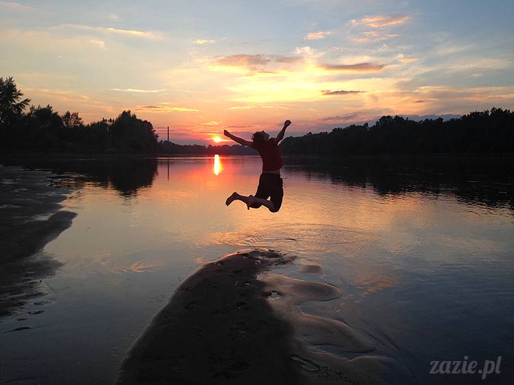 nadwiślańskie ognisko, ognisko nad Wisłą w Warszawie