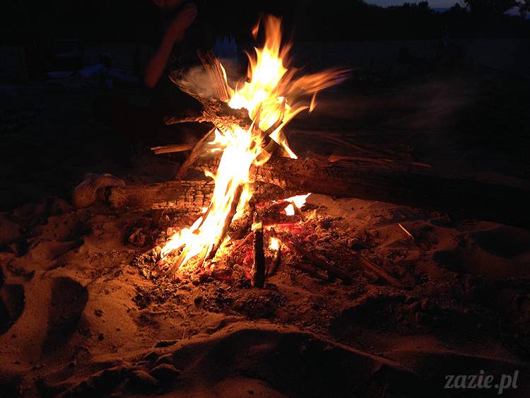 nadwiślańskie ognisko, ognisko nad Wisłą w Warszawie