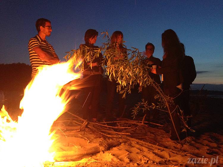 nadwiślańskie ognisko, ognisko nad Wisłą w Warszawie