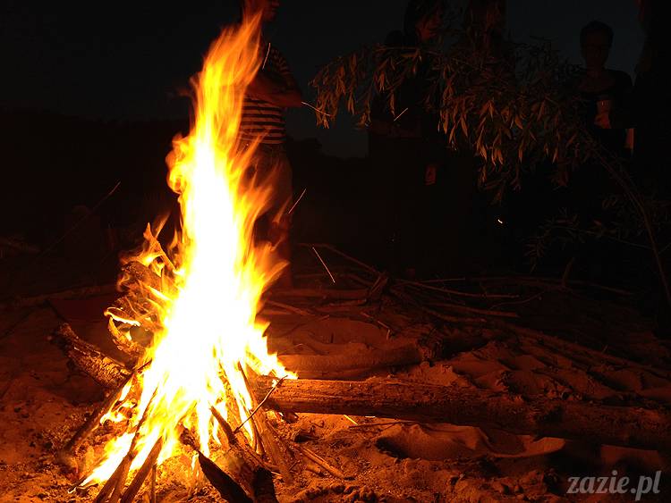 nadwiślańskie ognisko, ognisko nad Wisłą w Warszawie