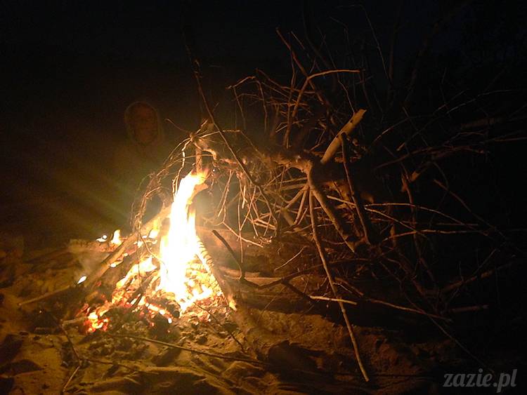 nadwiślańskie ognisko, ognisko nad Wisłą w Warszawie