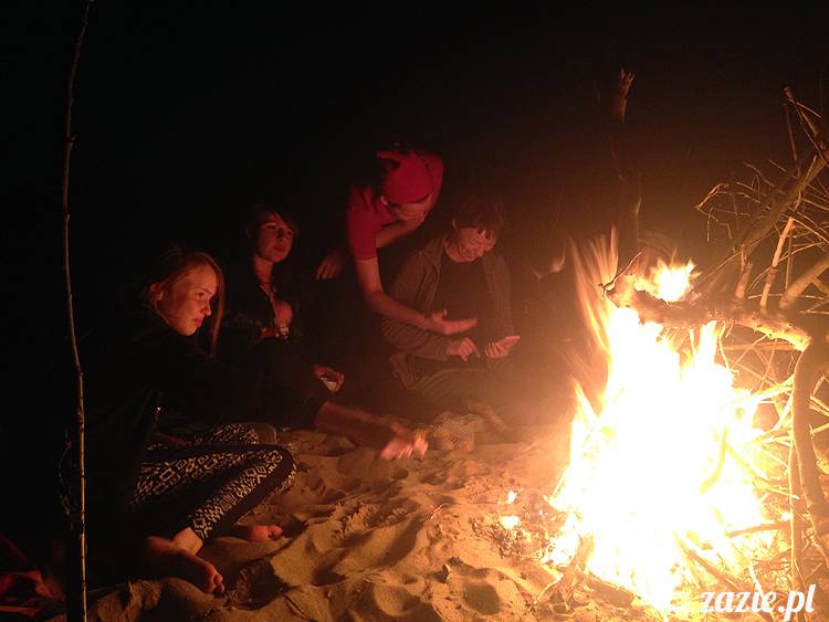 nadwiślańskie ognisko, ognisko nad Wisłą w Warszawie