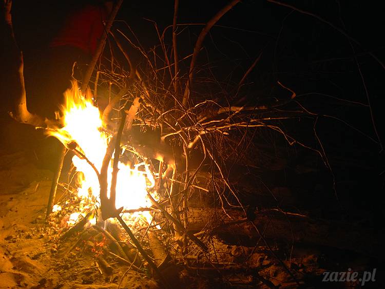 nadwiślańskie ognisko, ognisko nad Wisłą w Warszawie