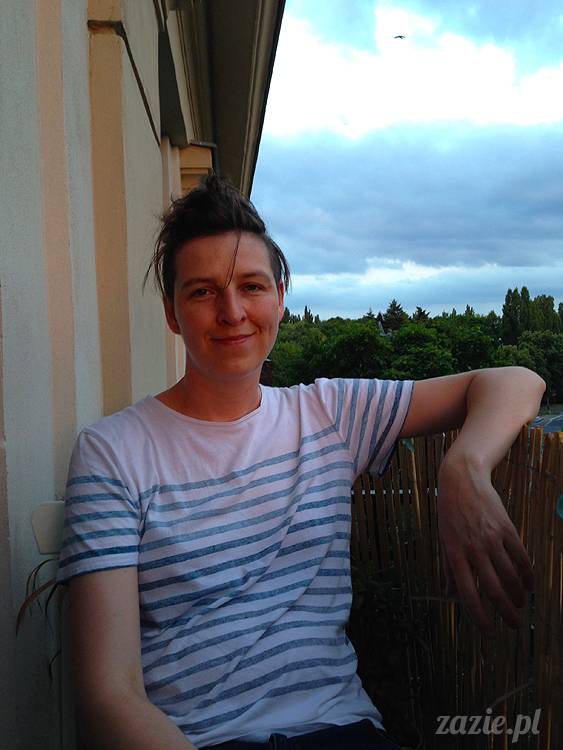 Ochocianie na balkonie, Warszawa, Stara Ochota