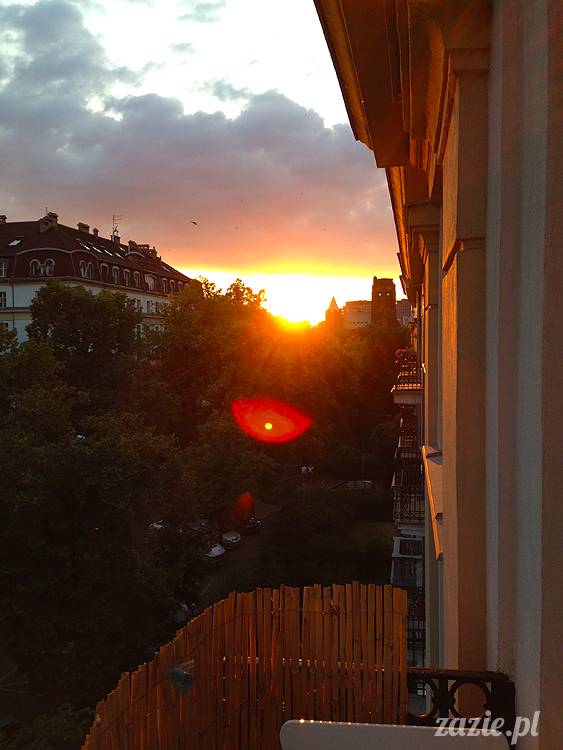 Ochocianie na balkonie, Warszawa, Stara Ochota