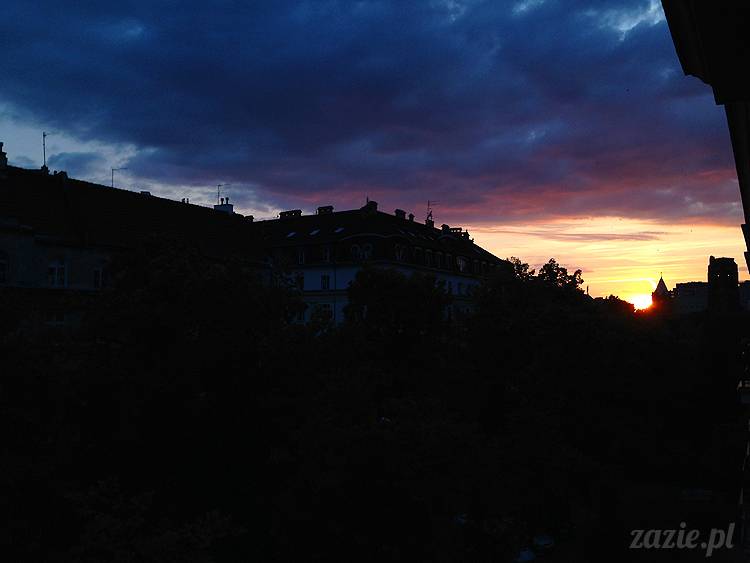 Ochocianie na balkonie, Warszawa, Stara Ochota