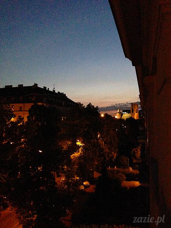 Ochocianie na balkonie, Warszawa, Stara Ochota