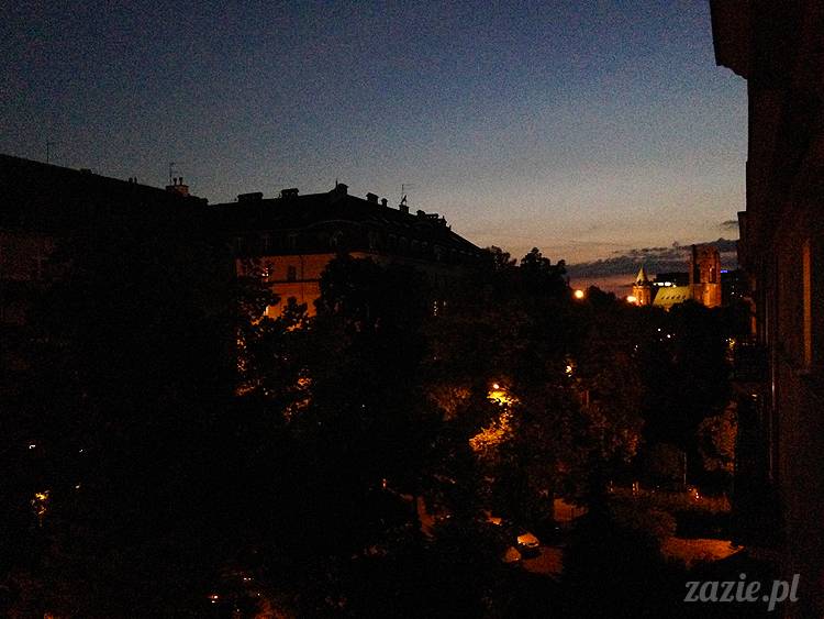 Ochocianie na balkonie, Warszawa, Stara Ochota